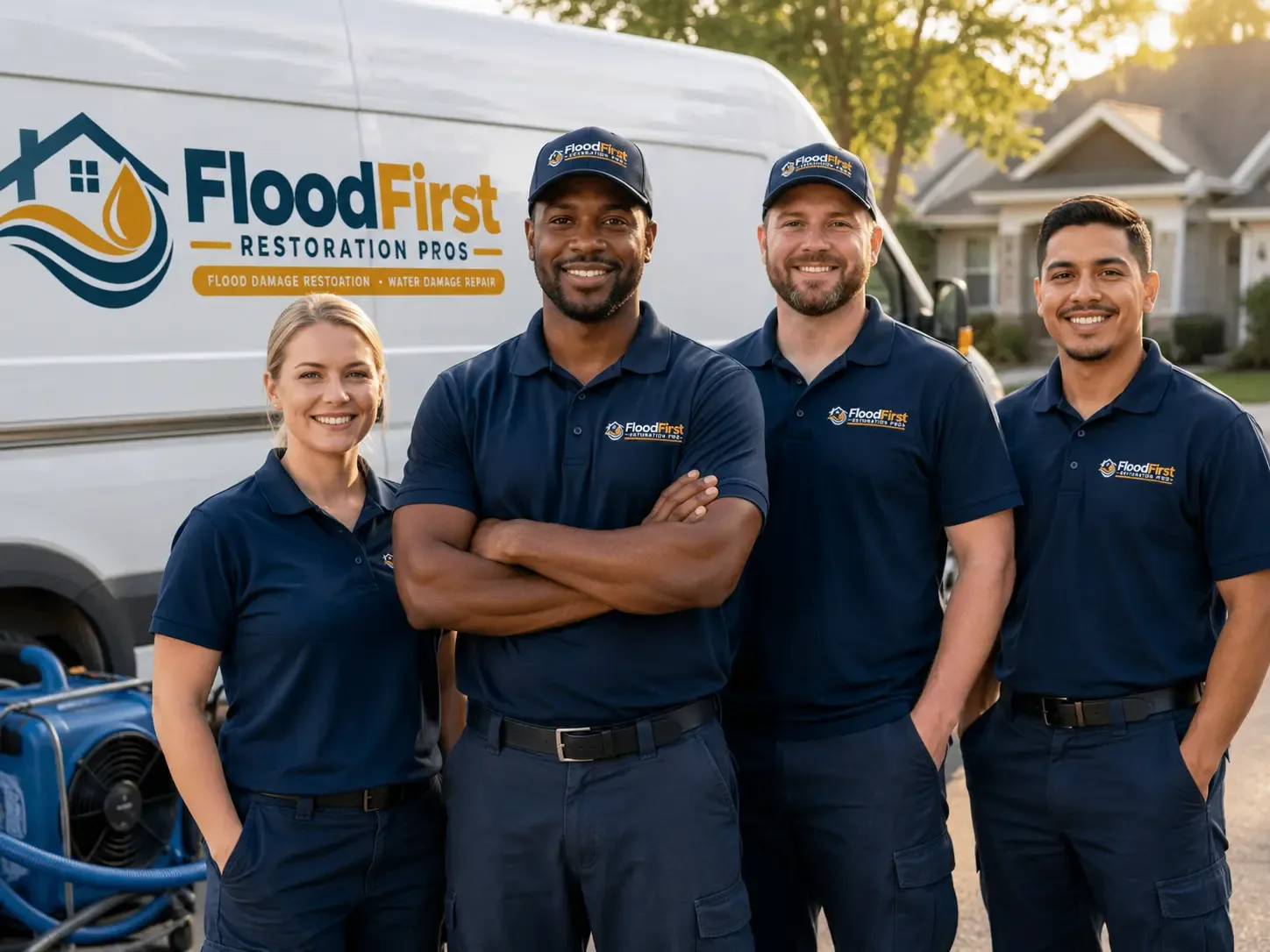 Flood Damage Restoration company in Eskdale, WV